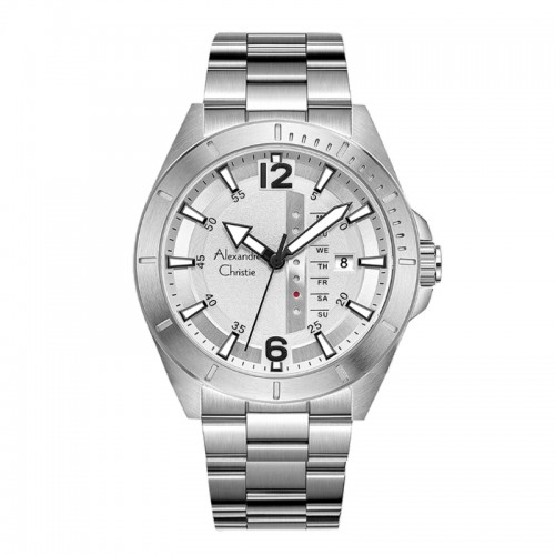Alexandre Christie AC 6535 Silver White MEBSSSL